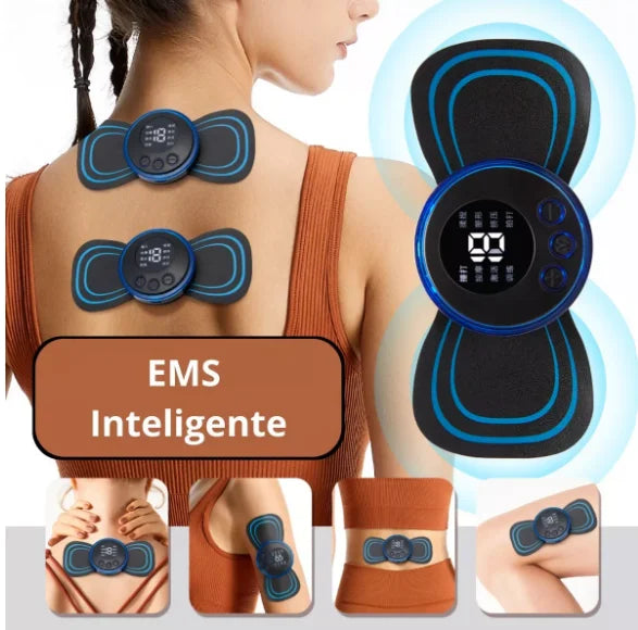 Mini Massageado Estimulador Elétrico Portátil Para Alívio Da Dor Muscular Cervical